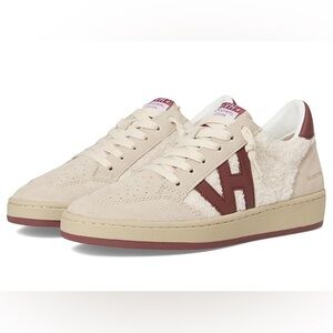 Vintage Havana Cream and Burgundy Sneakers